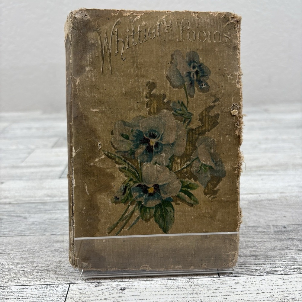 Poems‎ by John G. Whittier (Not dated) The Mershon Company Vintage